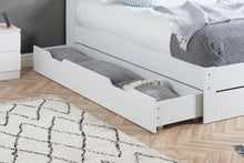 Load image into Gallery viewer, Alfie White Storage Bed - Available in Small Double, Double &amp; KingSize
