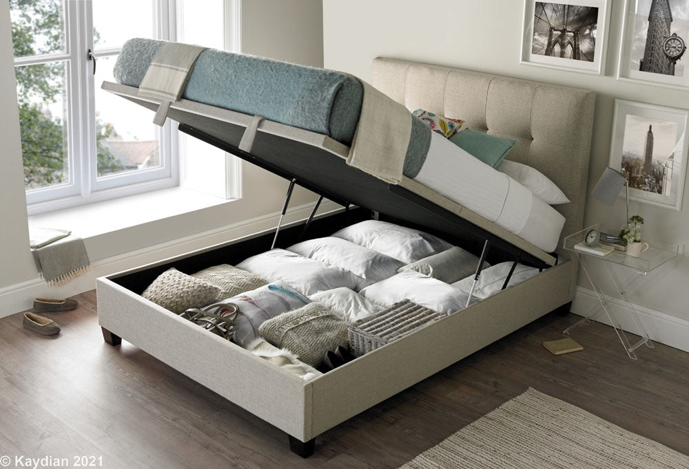 Walkworth Storage Bed - Available in Oatmeal, Slate or Grey