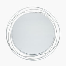 Load image into Gallery viewer, Metal Round Wall Mirror - Available in Antique Gold or Antique Silver
