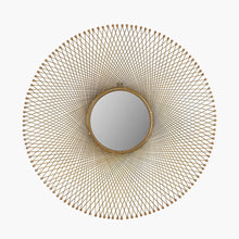 Load image into Gallery viewer, Metal Fretwork Round Wall Mirror - Available in Silver
