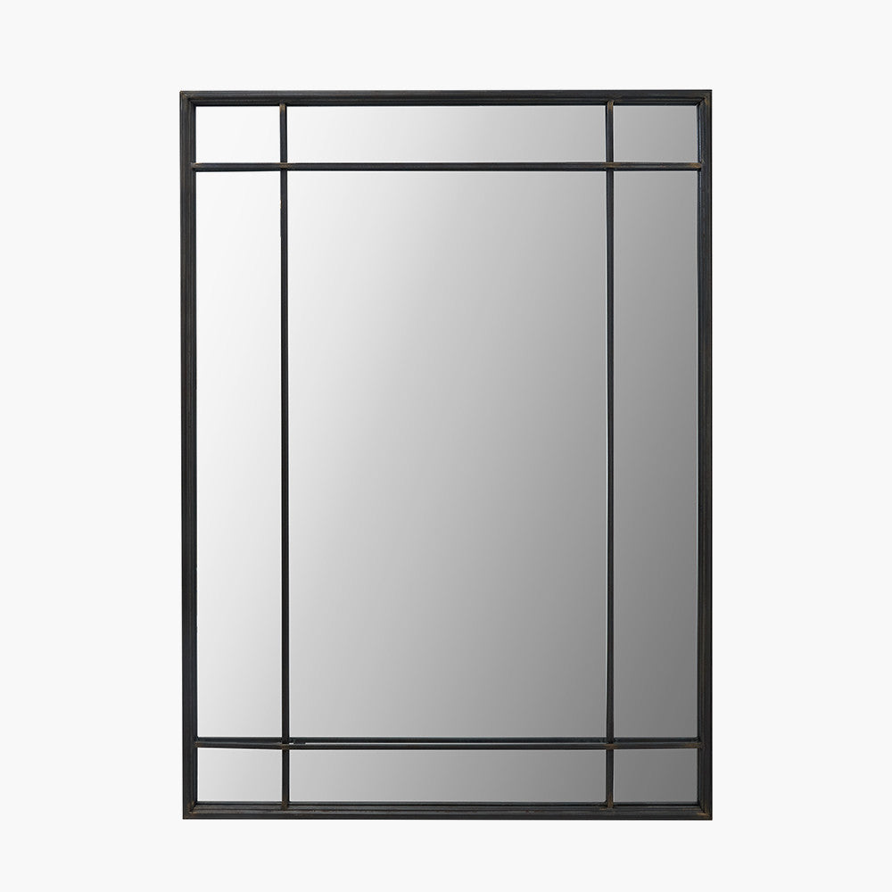 Antique Bronze Metal Rectangular - Available in Wall Mirror or Floor Mirror Style