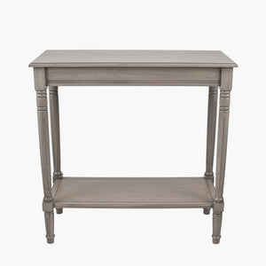 Heritage Taupe Pine Wood Rectangular Console K/D