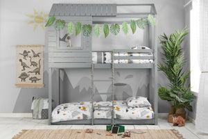 Adventure Bunk Bed - Available in Grey or White