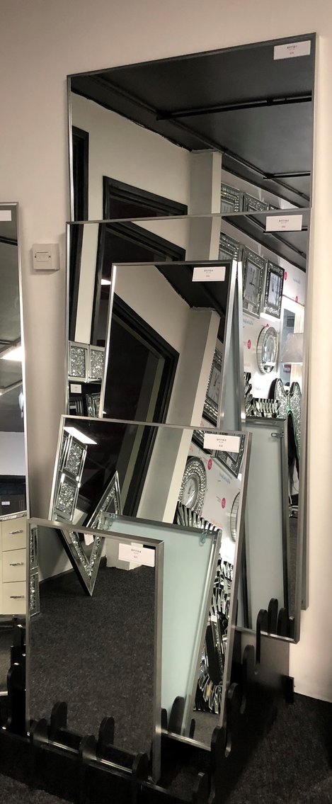 Aluminium Mirror - Multiple Sizes