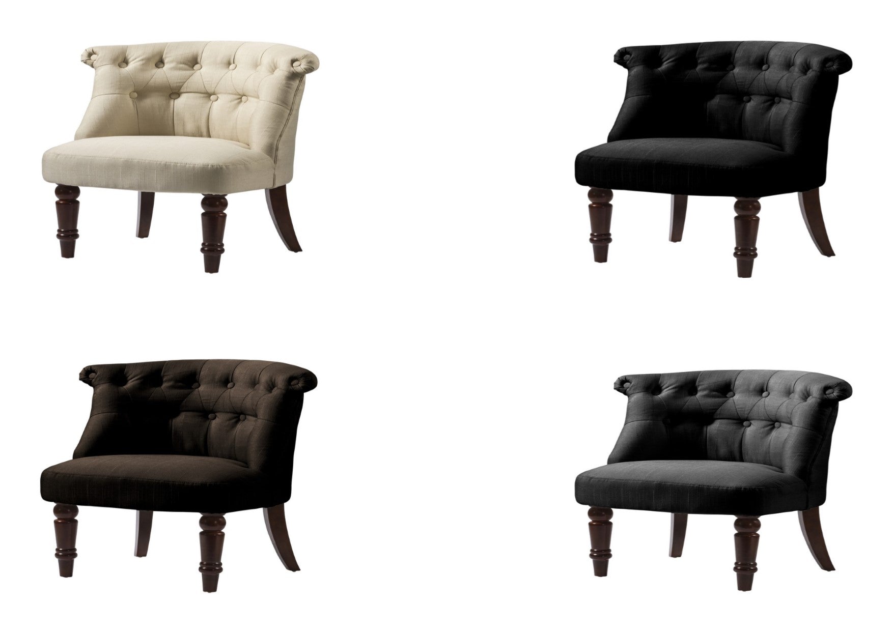 Lydia Fabric Chair 4 Colours Available