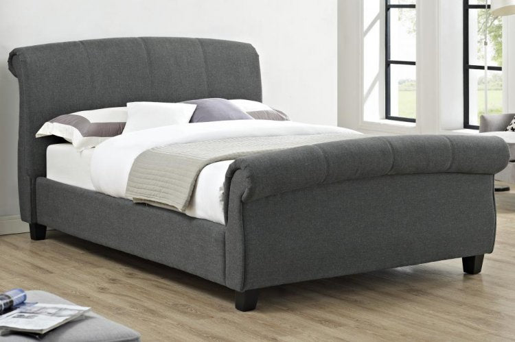 Morava Linen Fabric Bed