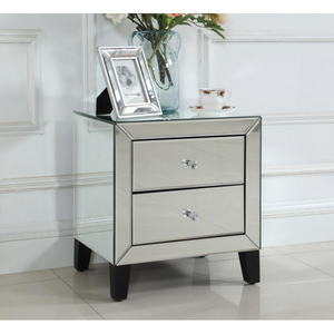 Lugano Bedside Table Small (2 Drawer)/Large (3 Drawer)