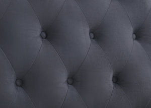 Balmoral Bed - Available in Grey Velvet