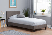 Load image into Gallery viewer, Frankfurt Standard Bed - Available In Grey, Crushed Black and Crushed Silver
