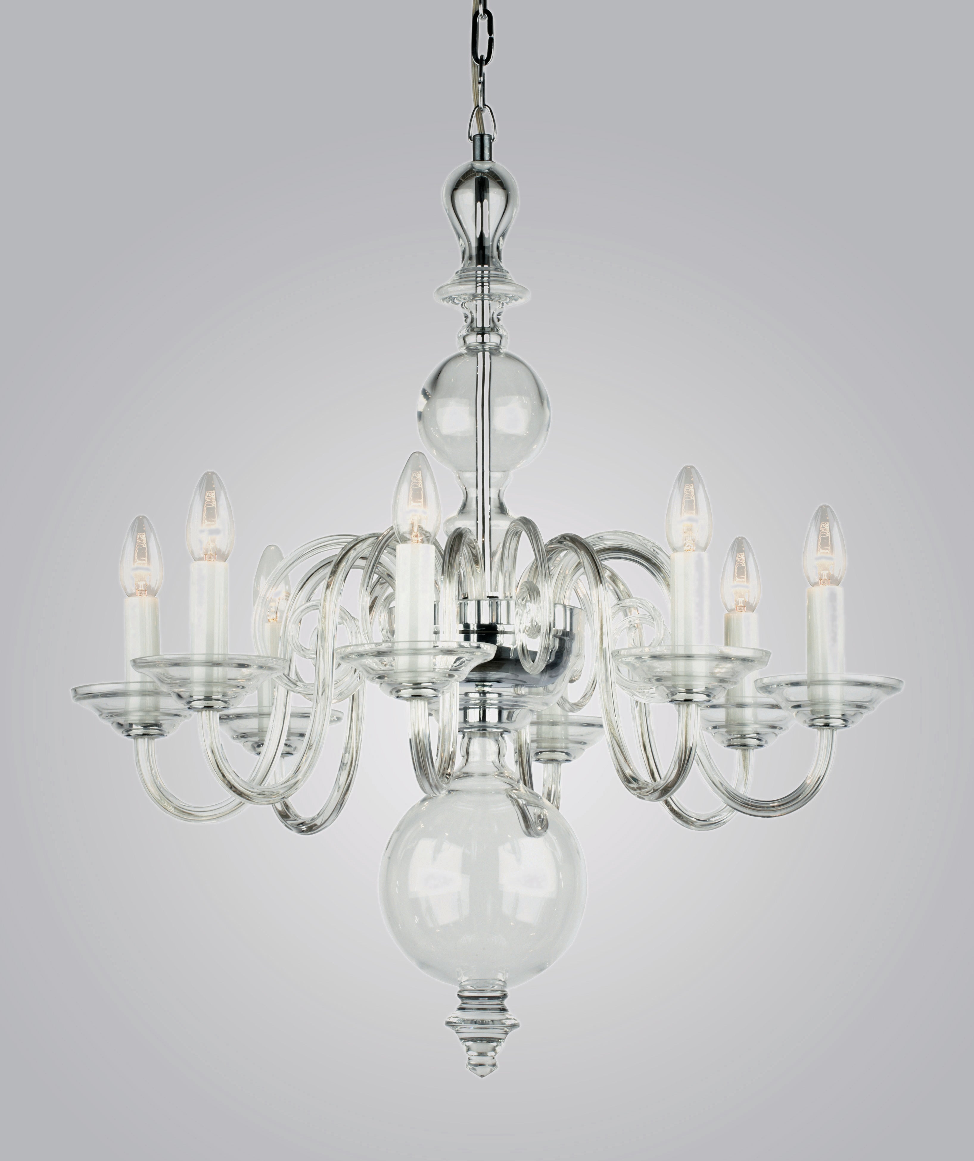 Holland Glass Chandelier (2 Colours Available)
