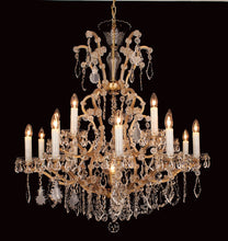 Load image into Gallery viewer, Hayward Crystal Chandelier Gold

