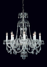 Load image into Gallery viewer, Fewa Crystal Chandelier Nickel/Gold Small/Medium/Large
