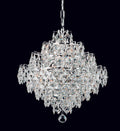 Eugene Crystal Chandelier Medium/Large Chrome/Gold