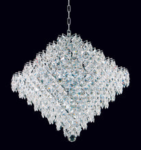 Load image into Gallery viewer, Eugene Crystal Chandelier Medium/Large Chrome/Gold
