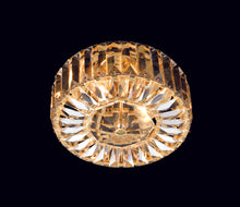 Load image into Gallery viewer, Imeon Crystal Ceiling Light Chrome/Gold
