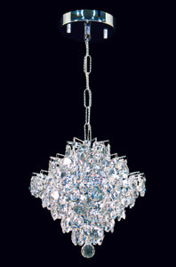 Eugene Crystal 1 Light Chandelier Small