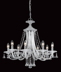 Dale Crystal & Chrome Chandelier Small/Medium/Large