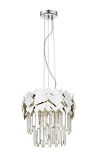 Load image into Gallery viewer, Dijon Crystal Laser Cut Ceiling Light Small/Large Chrome/Gold
