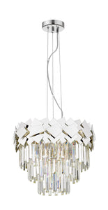 Dijon Crystal Laser Cut Ceiling Light Small/Large Chrome/Gold