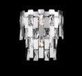Amarah 2 Light Crystal Wall Light Chrome