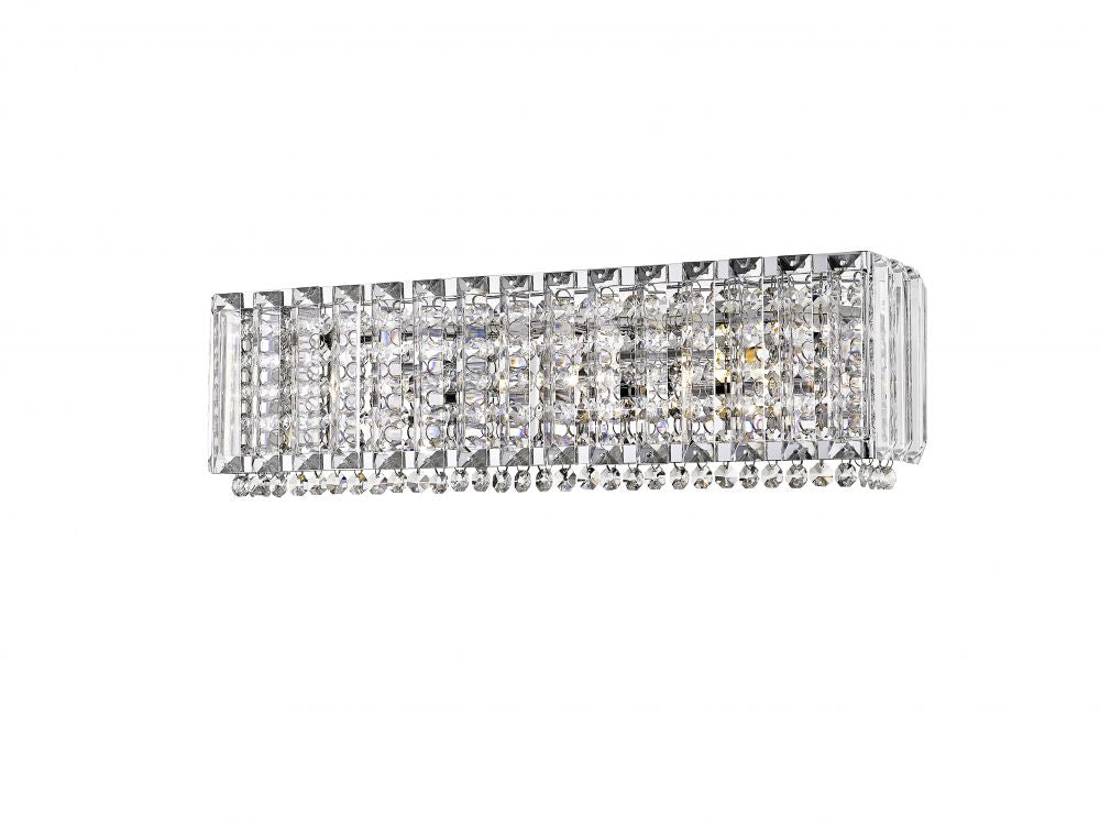 Everest Crystal Oblong Wall Light