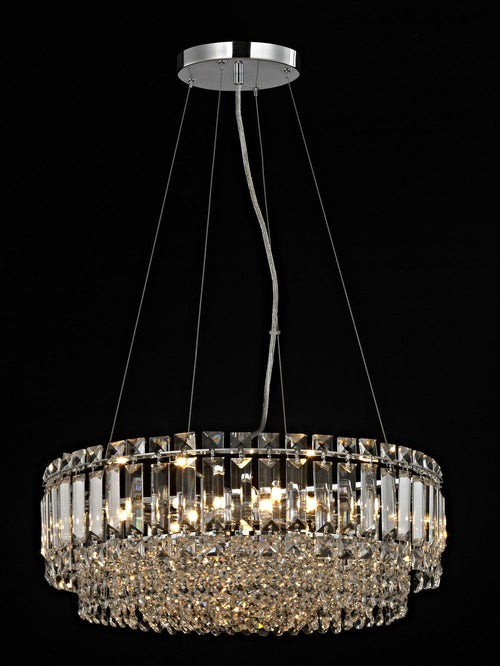 Avalon Crystal Round Light Small/Large