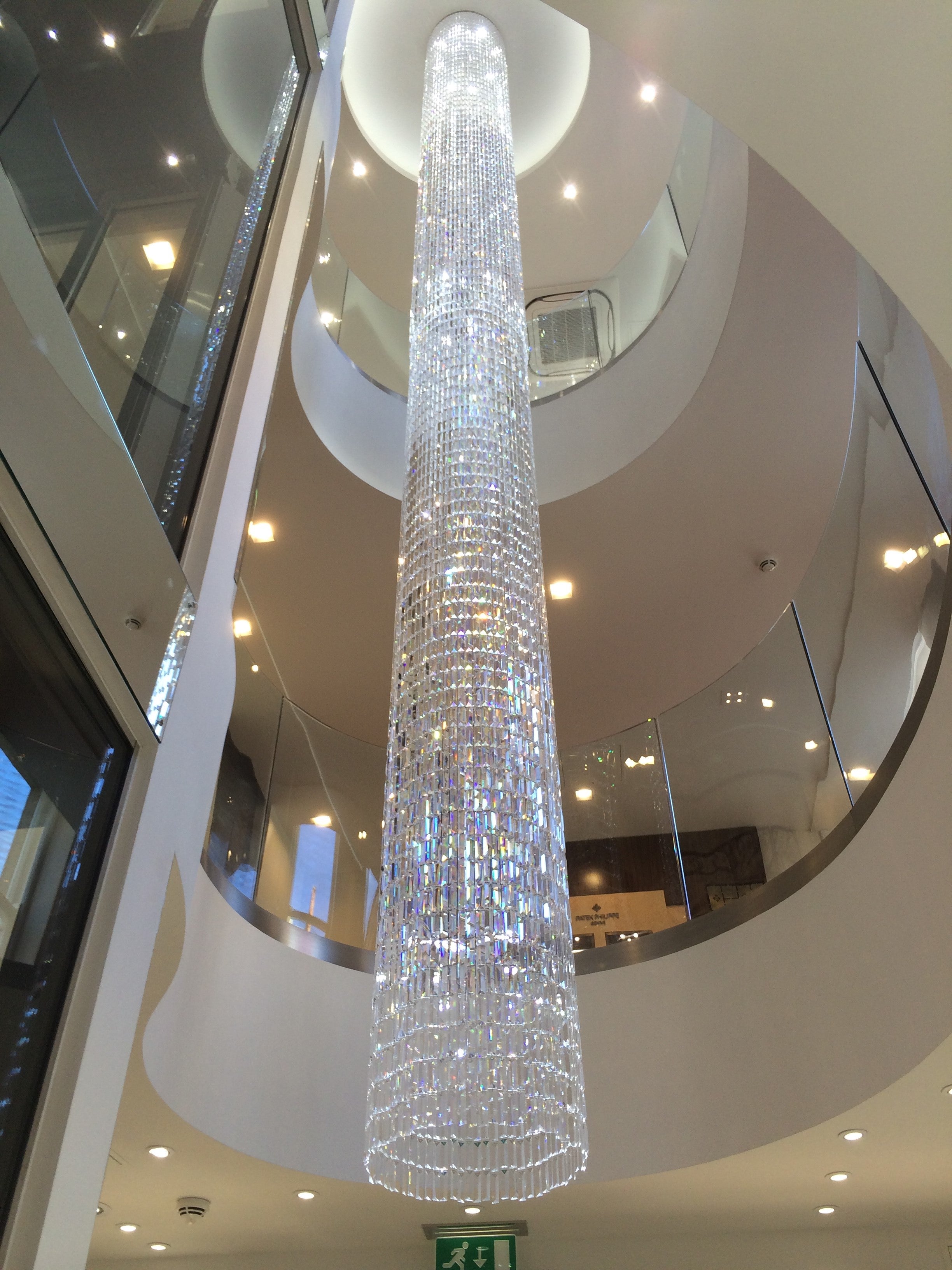 Eden Crystal Chandelier 31cm Diameter/1M-7.5M