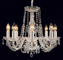 Load image into Gallery viewer, Horyn Crystal Chandelier Chrome S/M/L/XL
