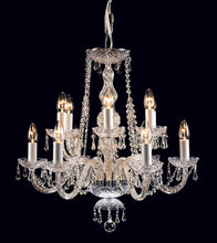 Load image into Gallery viewer, Horyn Crystal Chandelier Chrome S/M/L/XL
