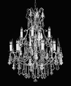 Hula Crystal Chandelier S/M/L/XL Antique Bronze/French Gold