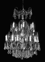 Load image into Gallery viewer, Hula Crystal Chandelier S/M/L/XL Antique Bronze/French Gold
