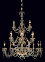 Load image into Gallery viewer, Horyn Crystal Chandelier Chrome/Gold S/M/L
