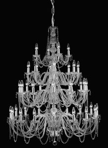 Horyn Crystal Chandelier Chrome/Gold S/M/L