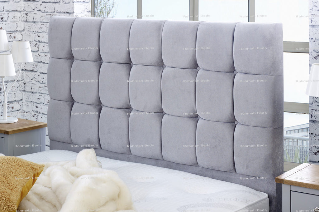 Cube Bed - Ottoman/Non-Ottoman - Multiple Colour Option