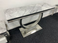 Marble & Light Up Console Units - Entry Side Table - Chelsea, Lewis, Triangle Light, Heart Light