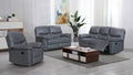 Delta Recliner Sofa - Grey