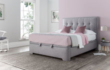 Load image into Gallery viewer, Falstone Storage Bed - Available in Slate or Grey Fabric
