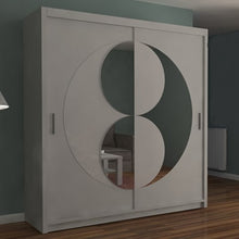 Load image into Gallery viewer, Rio Wardrobe Various Sizes - Available in White, Black or Grey
