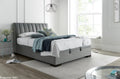 Lanchester Storage Bed - Available in Velvet Pume or Elephant Grey