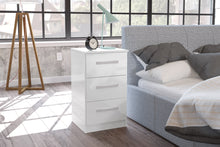 Load image into Gallery viewer, Luther 3 Drawer Bedside Table
