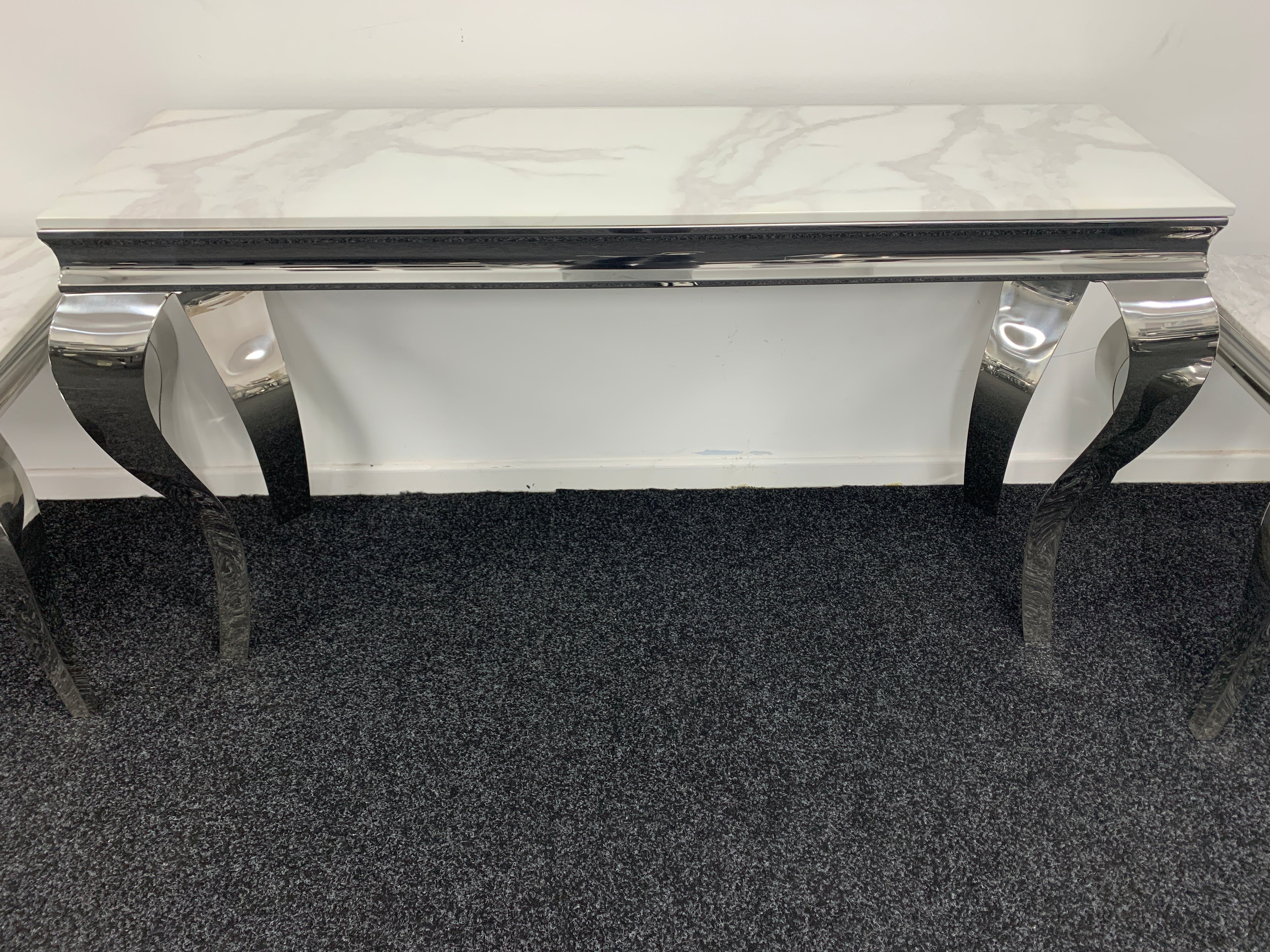 Marble & Light Up Console Units - Entry Side Table - Chelsea, Lewis, Triangle Light, Heart Light