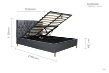 Load image into Gallery viewer, Ravello Ottoman/Non-ottoman Bed 4 Colours Available
