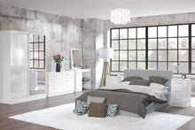 Load image into Gallery viewer, Lynx 4 Drawer Chest - Available in Grey, White, Black, Grey &amp; White
