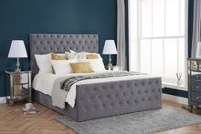 Load image into Gallery viewer, Pamina High Headboard Ottoman/Non-ottoman Bed
