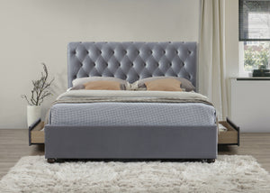 Oriana Fabric Storage Bed