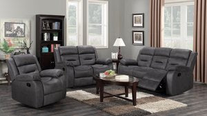 Monza Recliner Sofa - Available in Grey