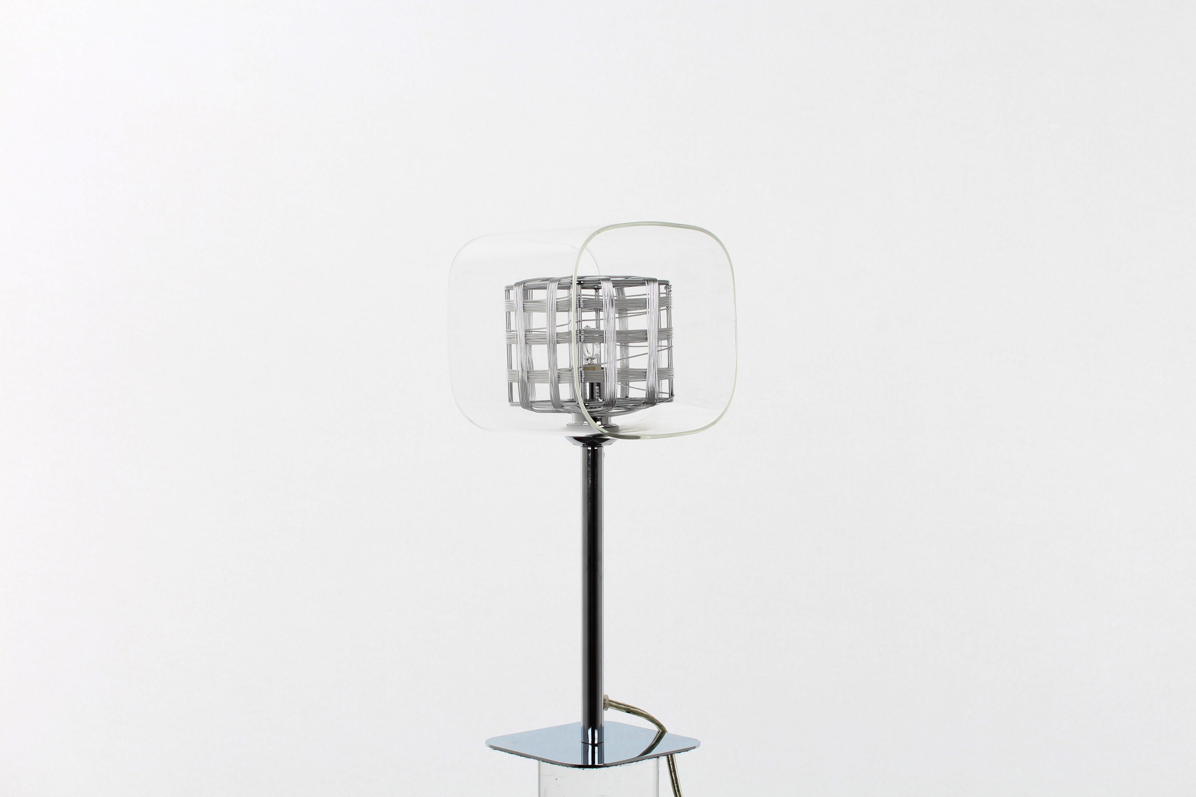 Carrington Chrome/Gold Table Lamp