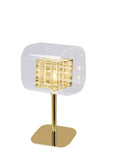 Carrington Chrome/Gold Table Lamp