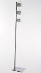 Carrington Chrome Floor Lamp