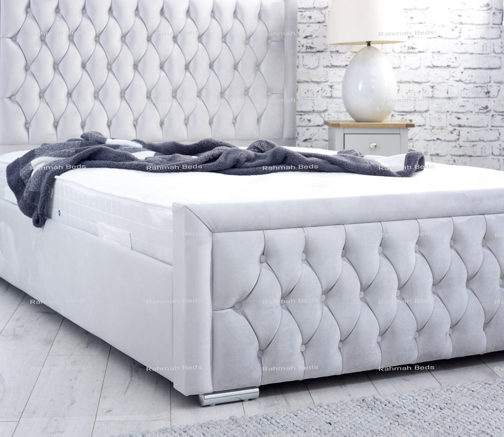 Princess Bed - Ottoman/Non-Ottoman - Multiple Colour Option